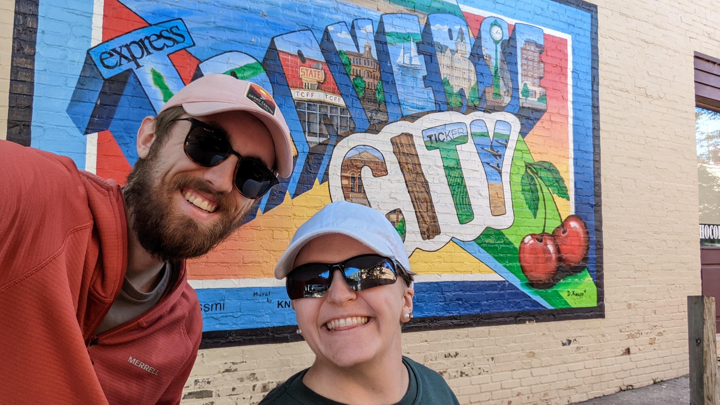Making memories in Traverse City on vacation!