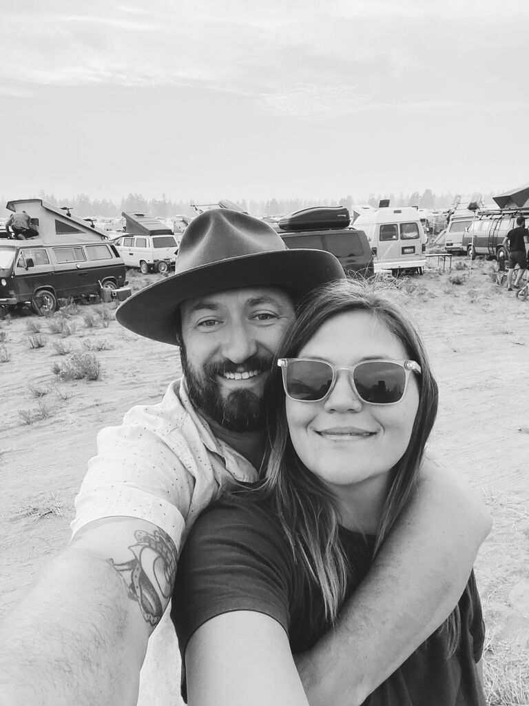 One of many epic road trips we've taken over the years. We braved the wildfire smoke and packed up the van for Descend on Bend.