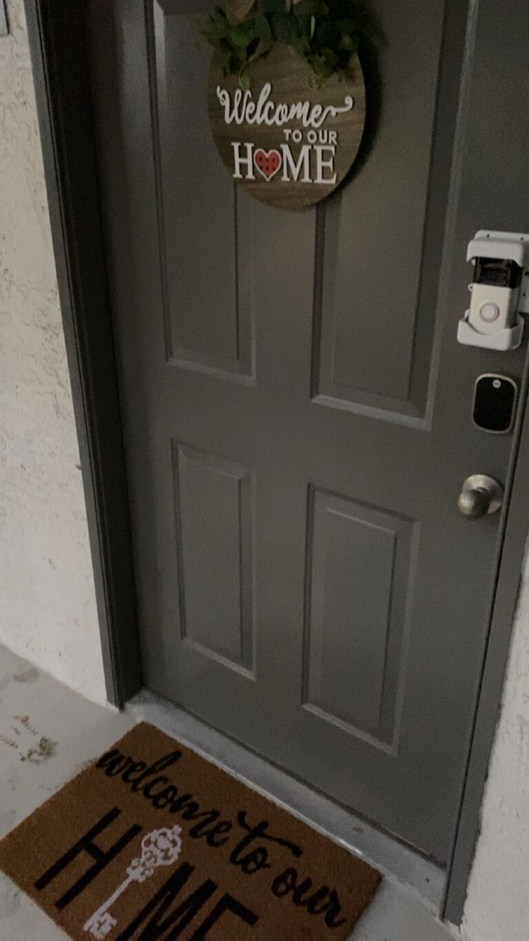 Our first apartment