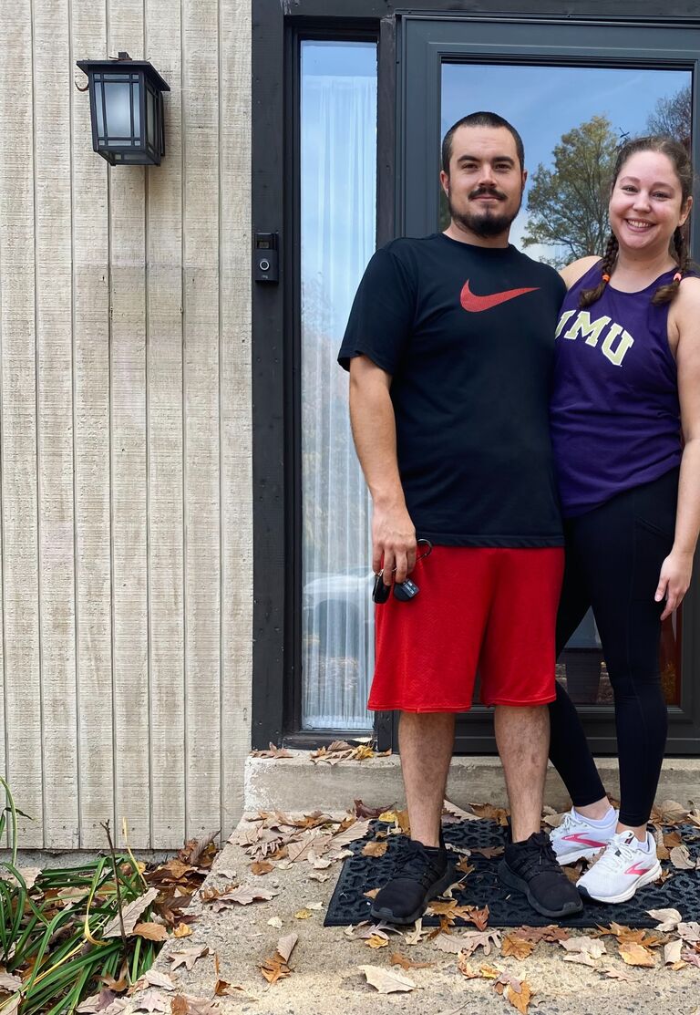 Anyone who has lived in the DMV knows that the traffic on 95 and 270 is the worst! It did not take long for us to get tired of commuting to see each other. We decided to move in together even though we had only been officially dating for 7 months. Some people thought we were crazy, but we knew it was going to work.