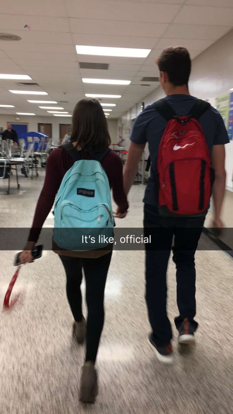 The day Cameron asked Lily to be his girlfriend :)