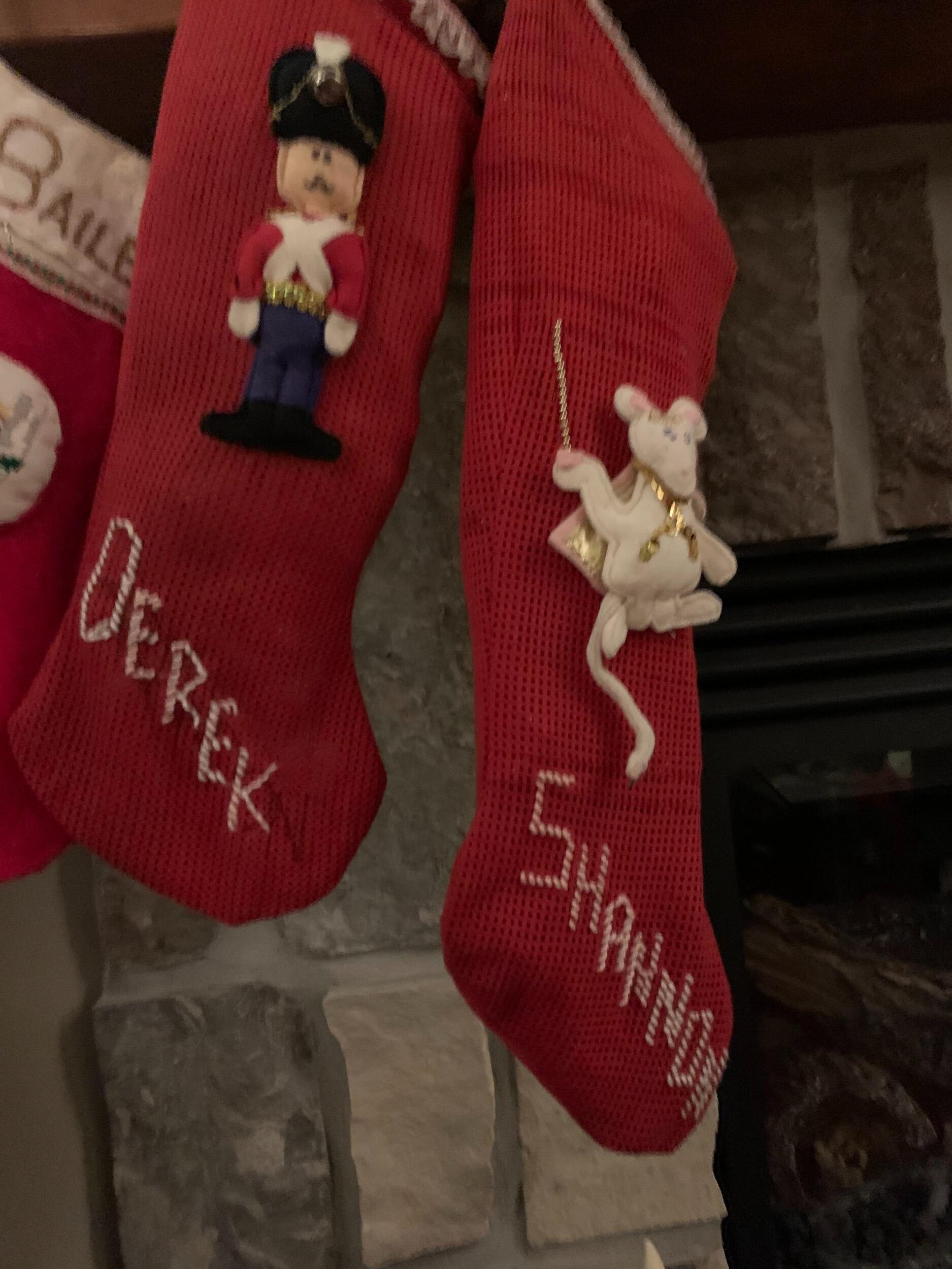 Derek was welcomed into the Pringle Christmas traditions. He was on the nice list that year! Fun fact: Christmas is Shannon and Derek's favourite holiday! 