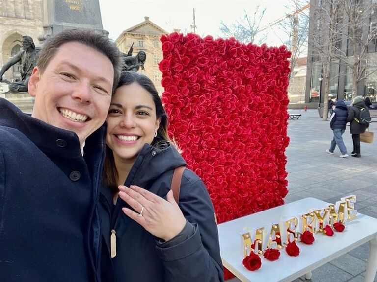 We got engaged 