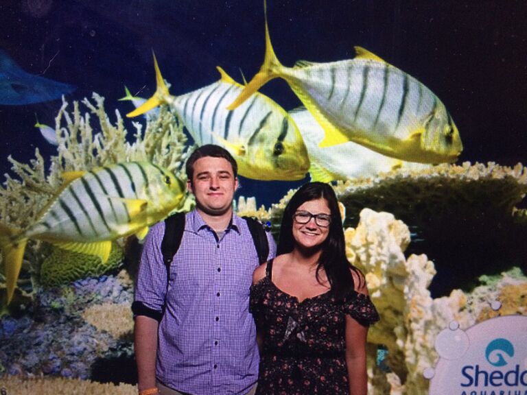 Racheal visits Connor in Chicago and they go the Shedd Aquarium