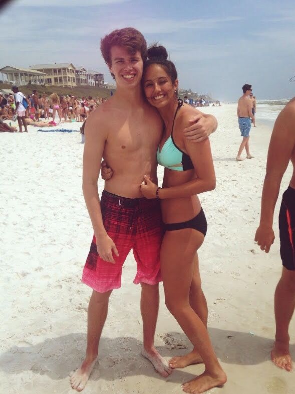 Ross and I started dating on spring break sophomore year of high school. We were in Seaside with every other highschooler from GA. We don't know the exact date, so we just picked April 5th.