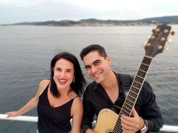 Sergio and Jini -- Acoustic guitar/vocal duo - Acoustic Band - Burbank, CA - Hero Main