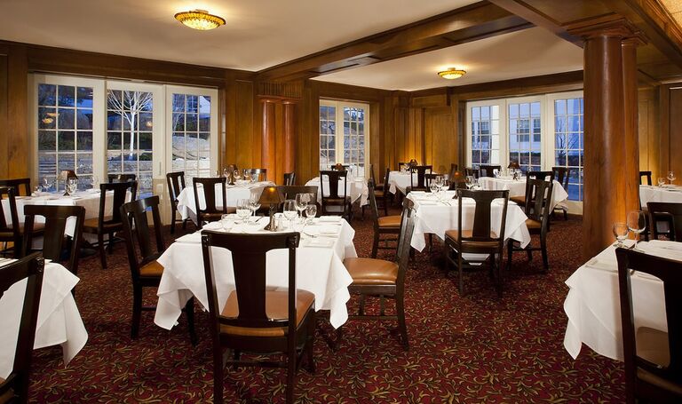 6:30pm-8:30pm: Rehearsal dinner will be held at the Cascades restaurant and lounge for wedding party only. Dress is cocktail attire. 