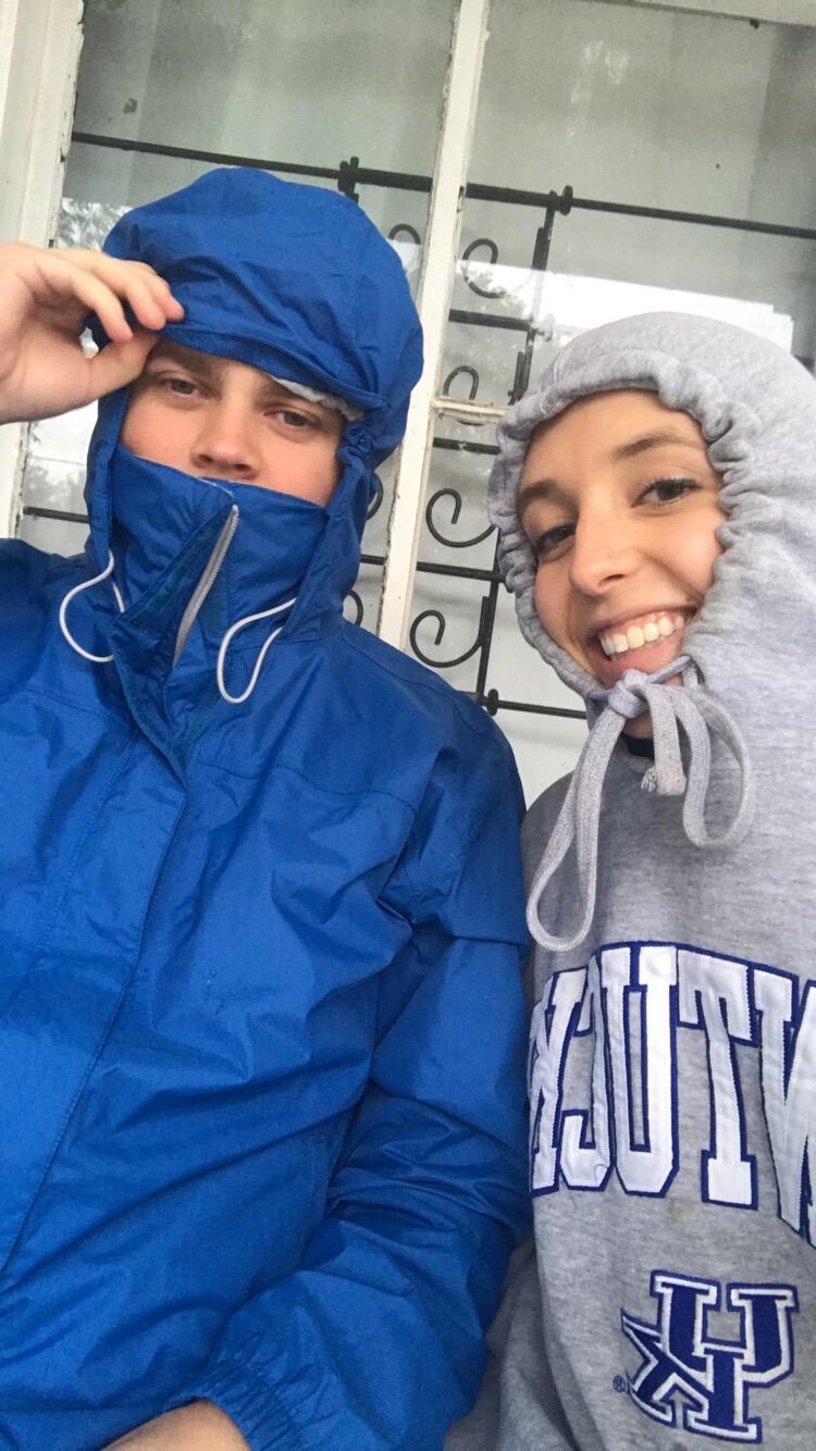 Stylin' + profilin' during Sam's first time visiting Georgia