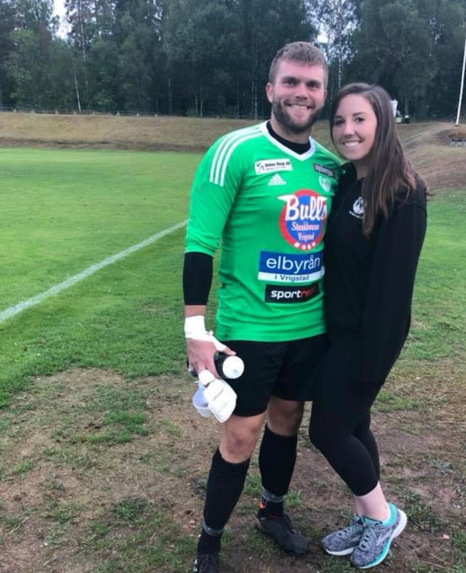 One of Sean's games over in Sweden.