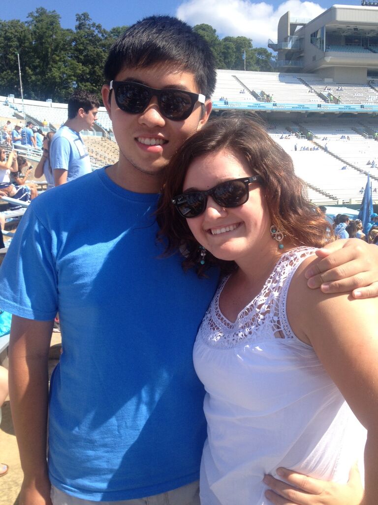 Enjoying life at UNC