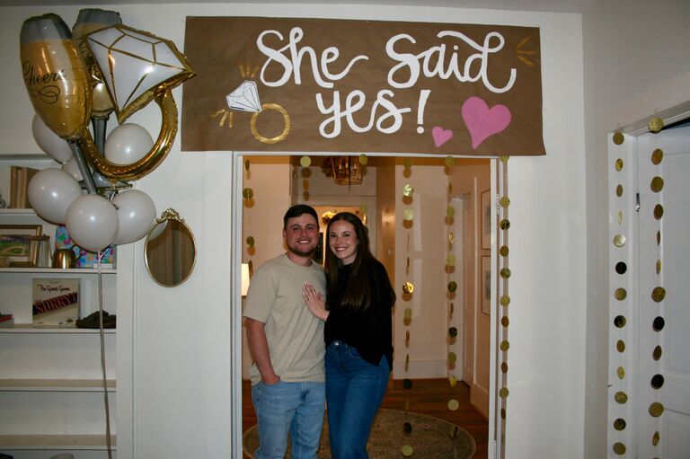 One of our favorite days yet, getting engaged 