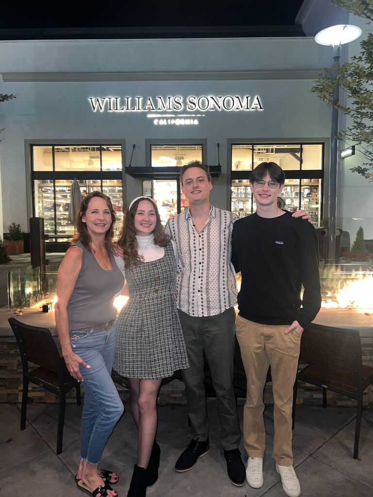 Donna visited Steven, Kiley, and Ryan at UCSD. In a few years, all three will be UCSD alumni!