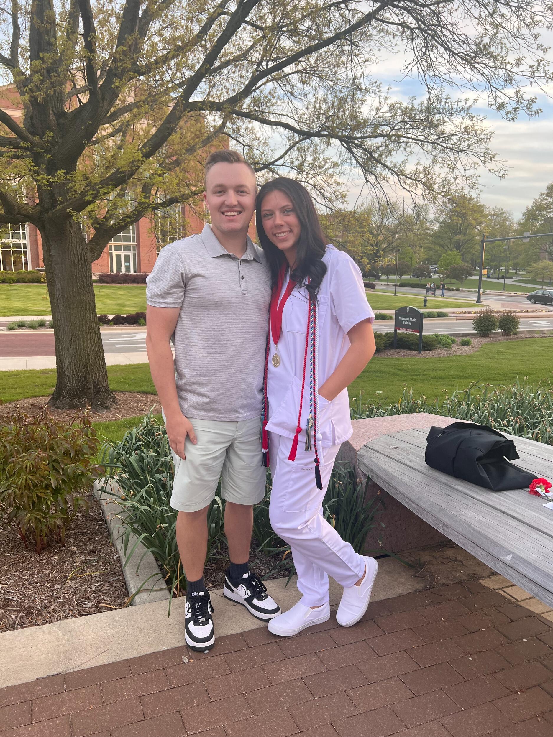 Molly survives nursing school!