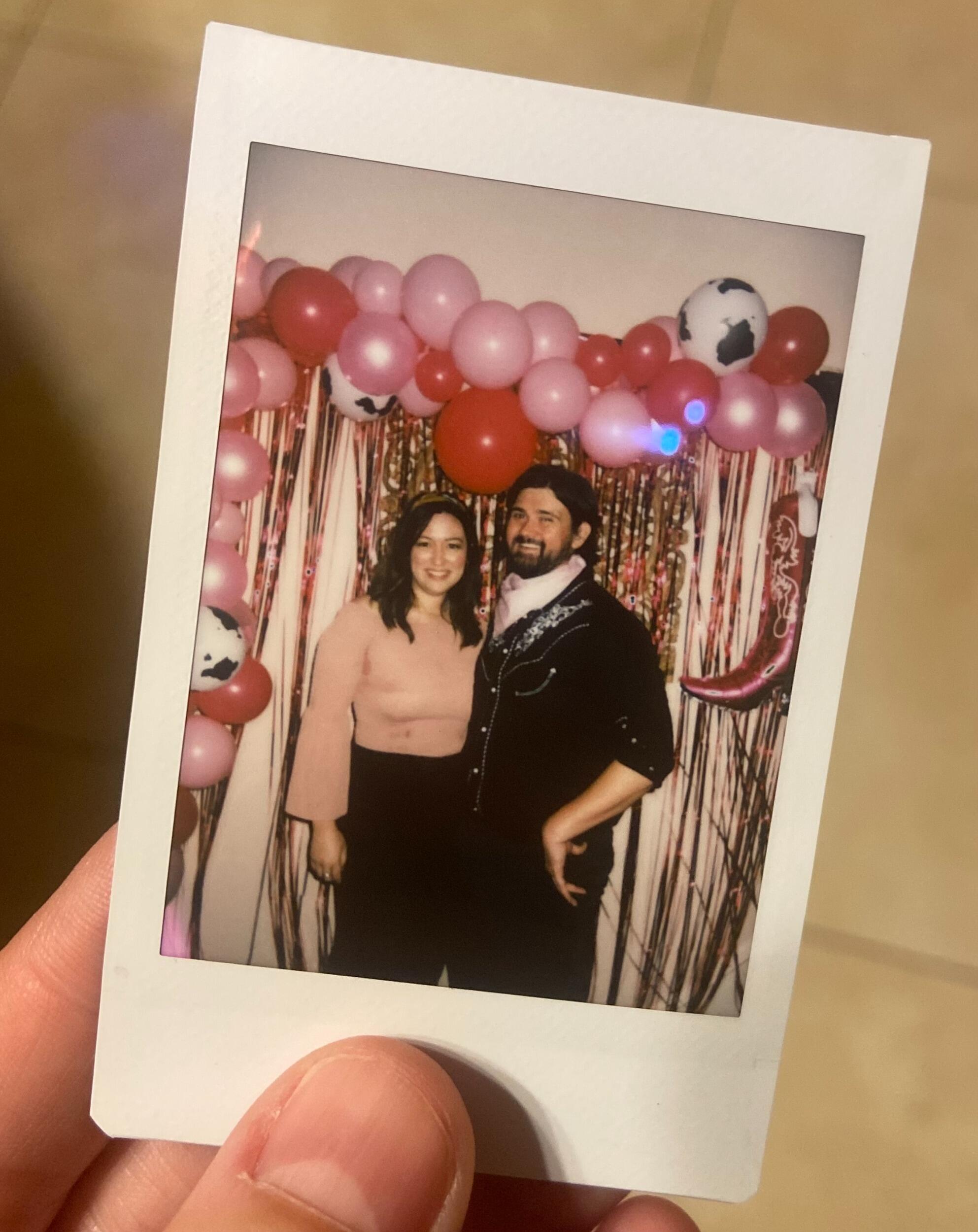 A Dolly Parton Disco Party for a second date?  There was no way Hannah could say 'no'. 