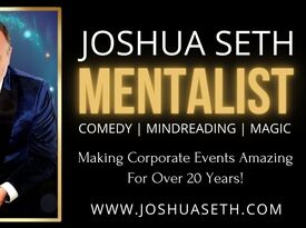 Joshua Seth: Magician and Mentalist - Magician - Tampa, FL - Hero Gallery 1