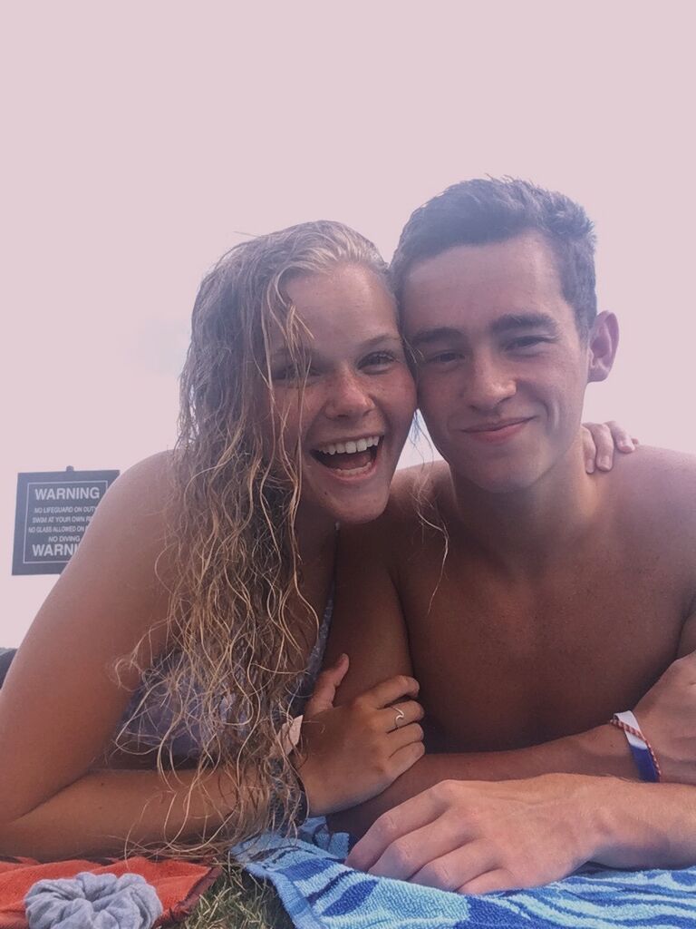 Spent our first anniversary swimming and hiking in Clemson, not knowing how special this place would turn out to be for us!