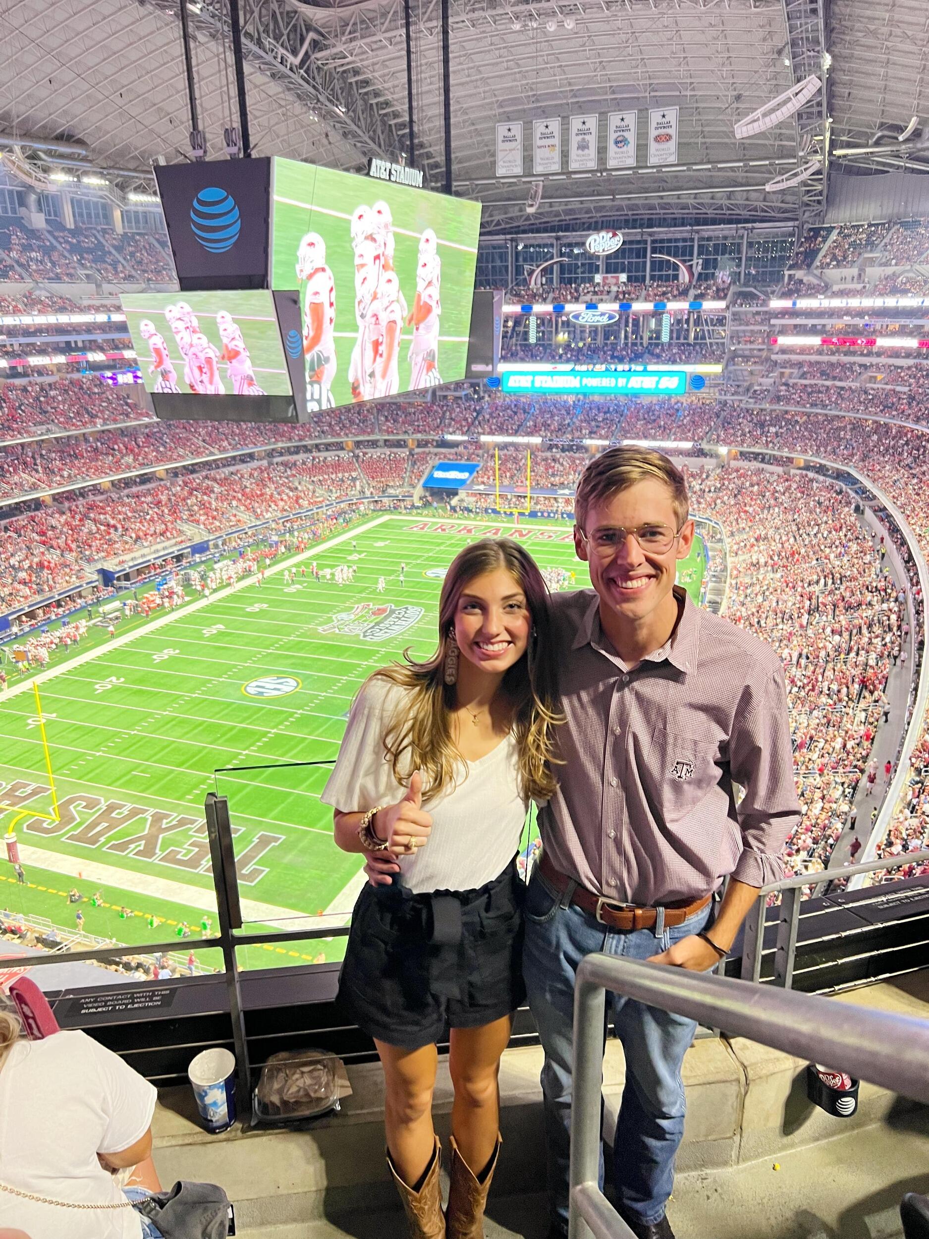 A&M VS. Arkansas game!