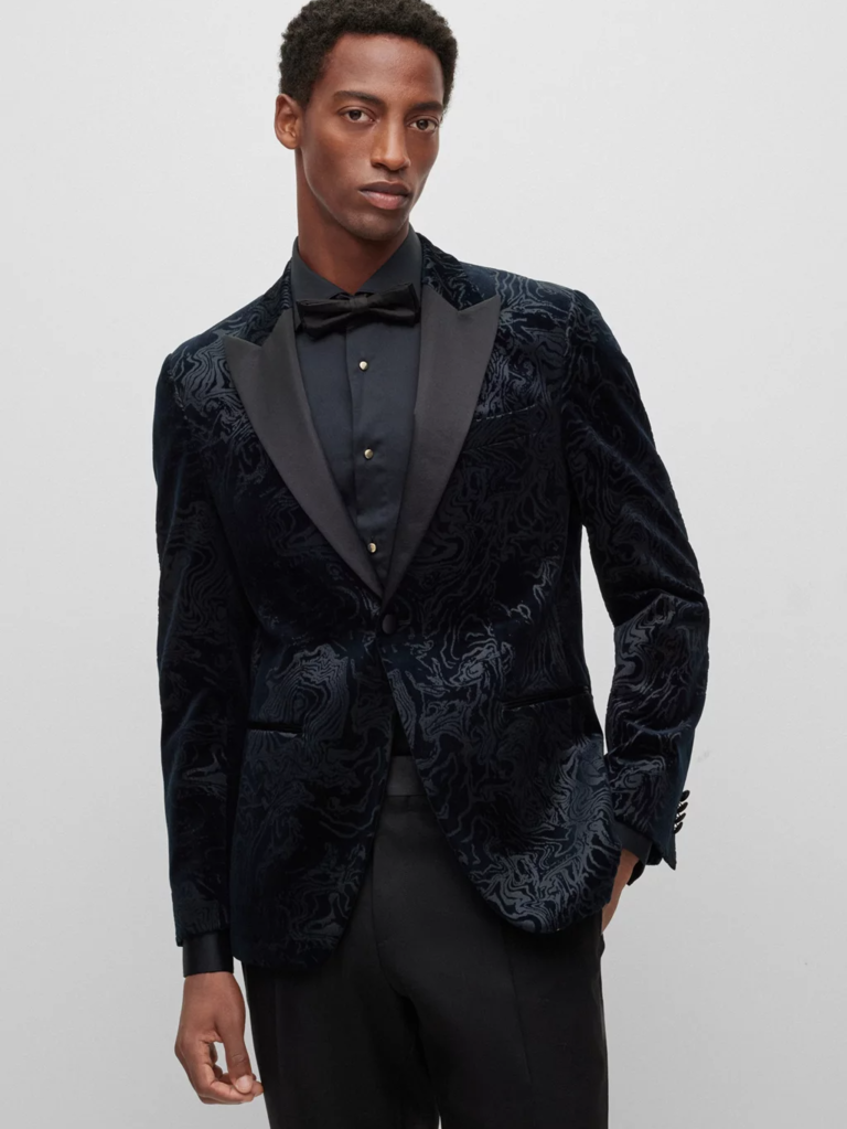 Calvin Klein Men's X-Fit Slim-Fit Infinite Stretch Black Tuxedo Jacket -  Macy's