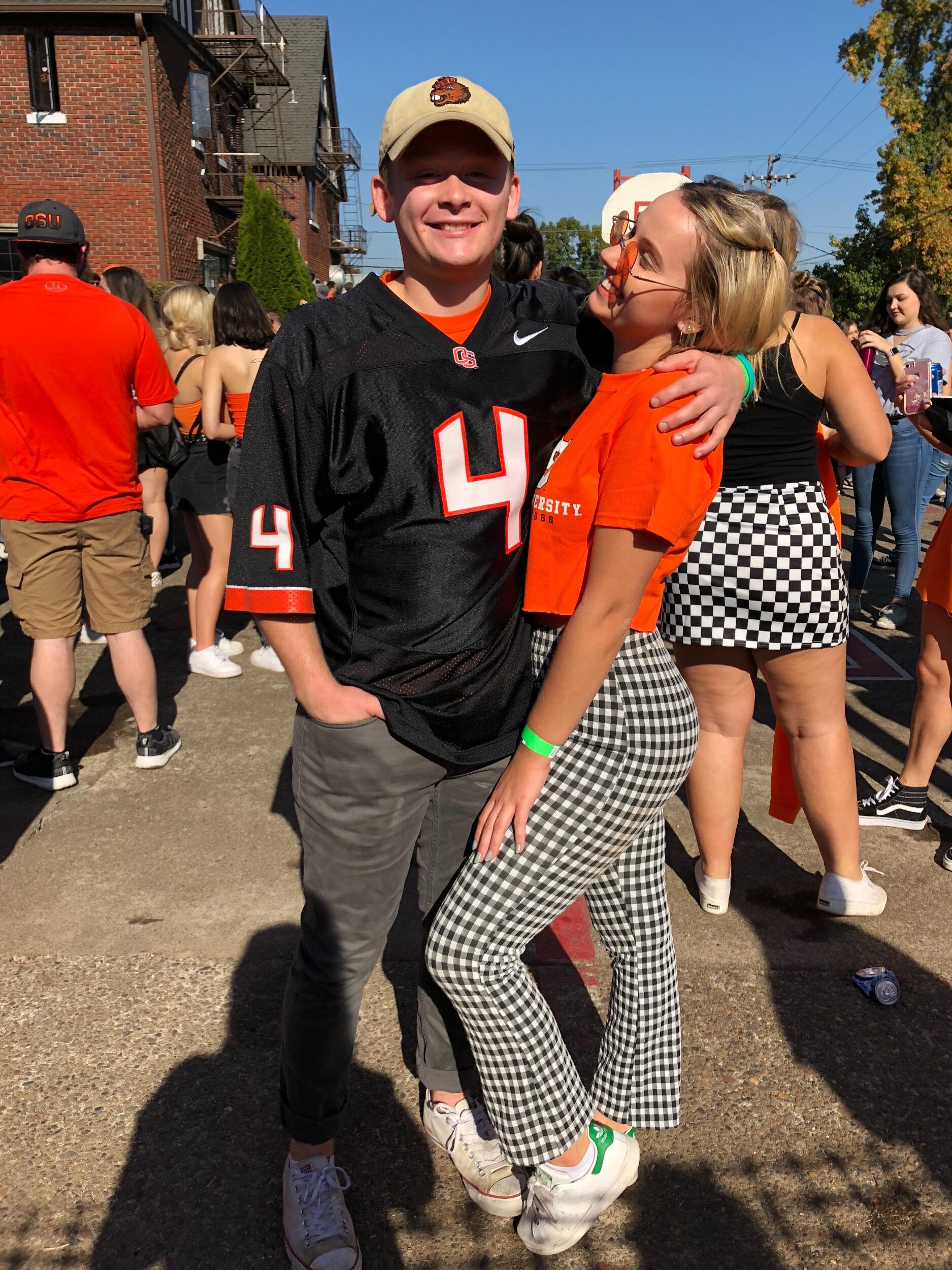 Junior year Beaver game