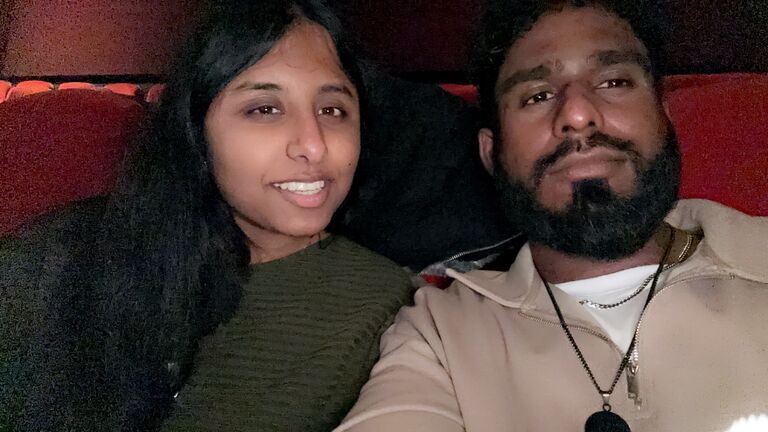 Movie date.
