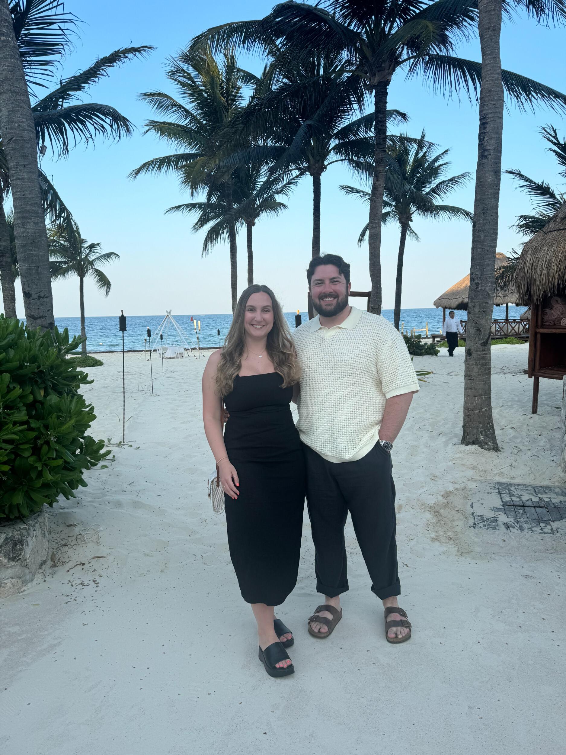 Maddy and Luke take their first vacation out of the country together.  They relaxed by the pool, laid in cabanas by the ocean, and took full advantage of all inclusive food and drinks. Next stop is wedding and honeymoon!