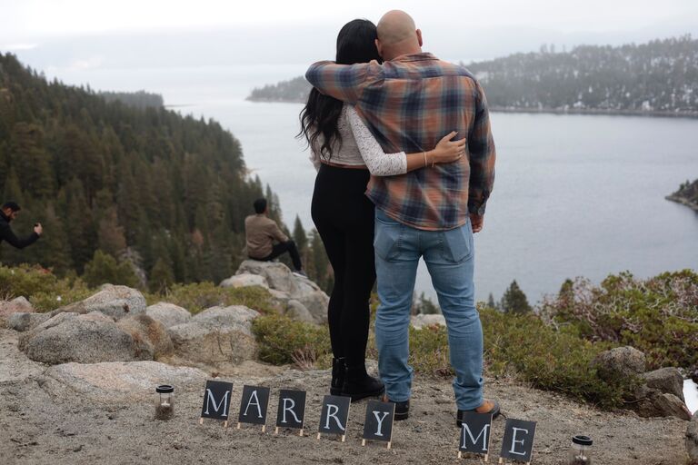 The day She Said YES!