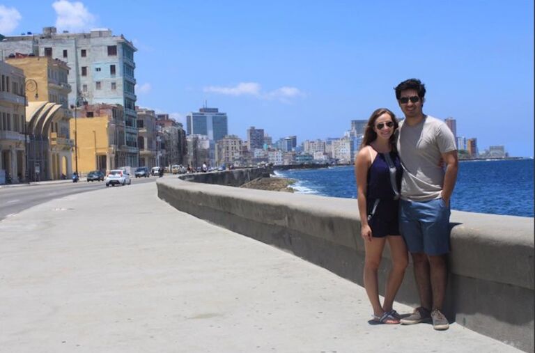 Just a few months later, we embarked on our first international trip together to Havana, Cuba-completely off grid to the dismay of our parents!