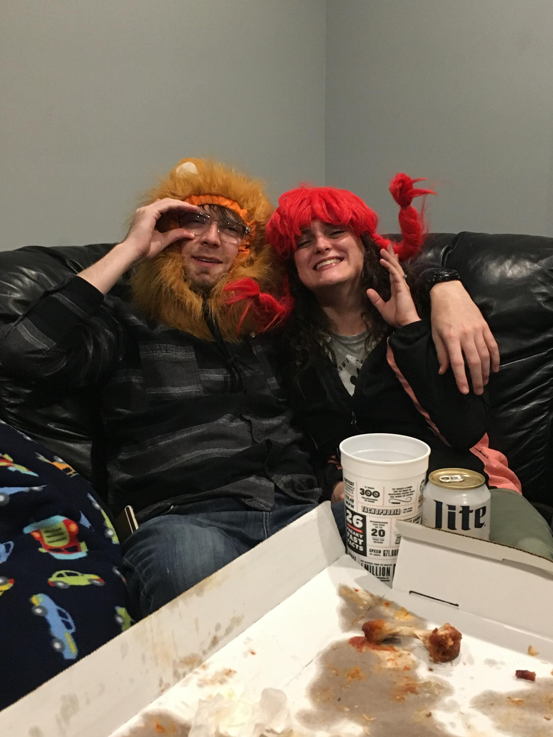 Hangin at Joe Tullo's place.