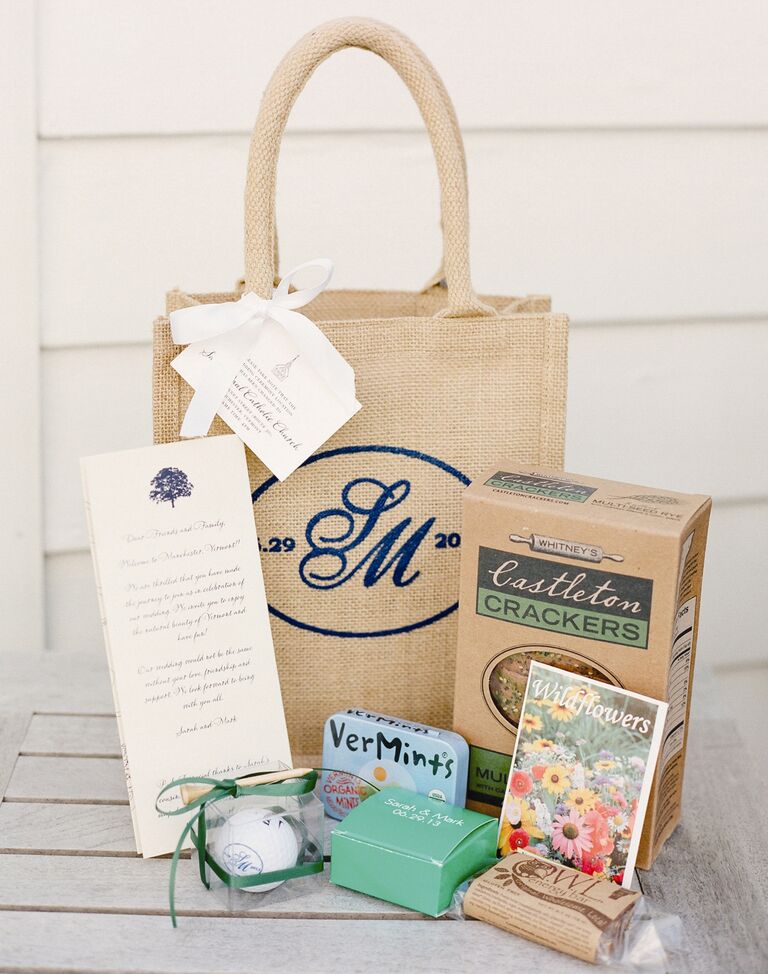 what to put in hotel wedding gift bags