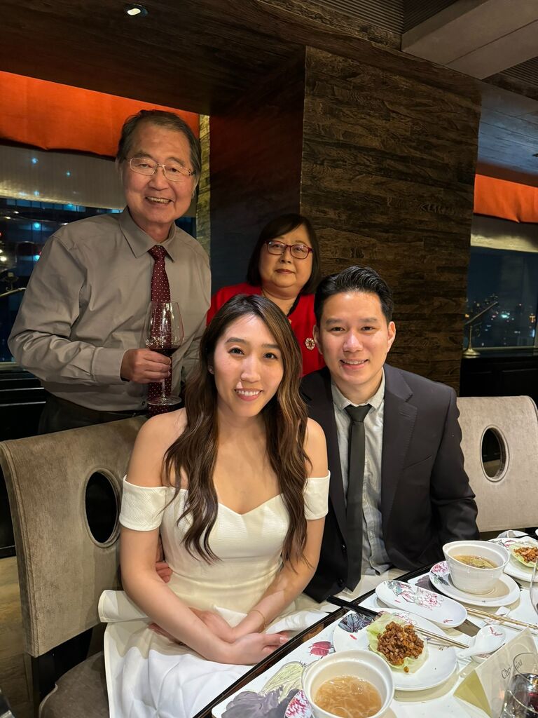 And had an Engagement Party with family in Taiwan...