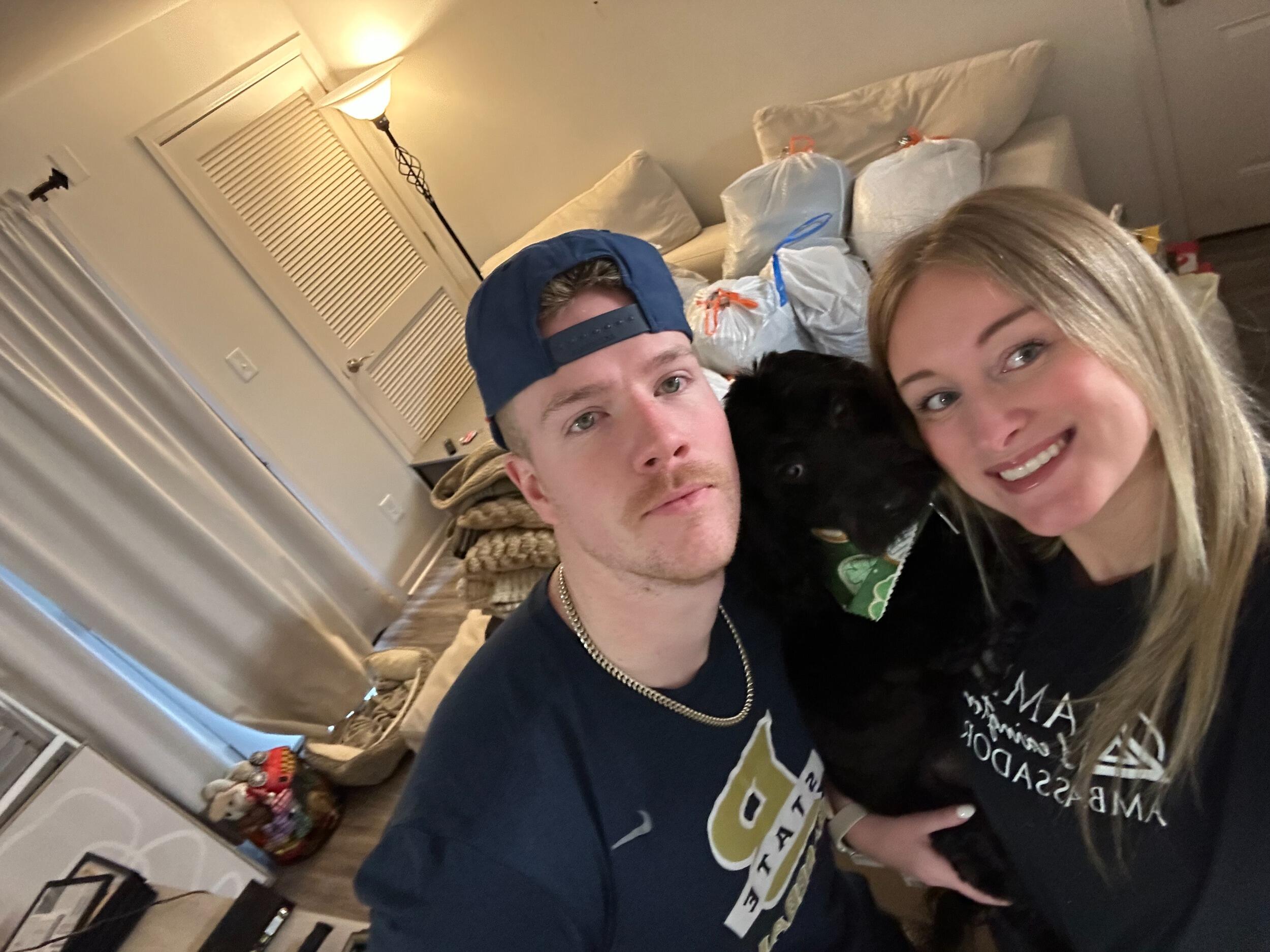 We moved into our new apartment! Yay!