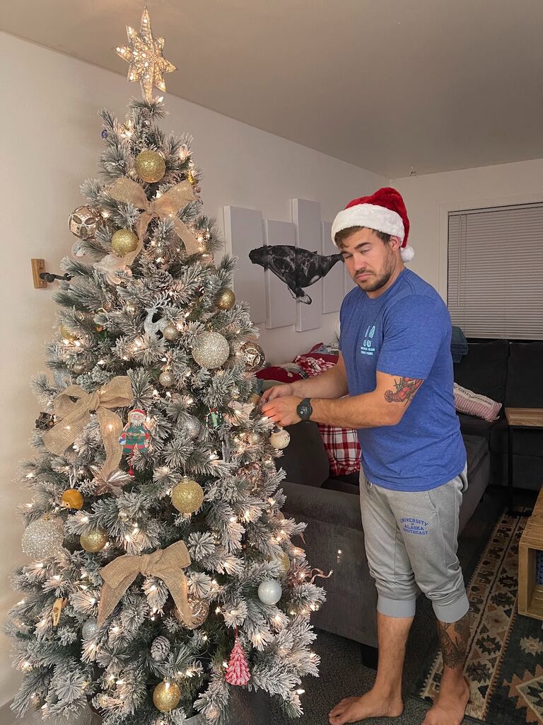 For those of you that know Sean... he does not decorate... especially not in November.