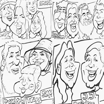 Vrad Rite Caricatures - Caricaturist - Greensboro, NC - Hero Main