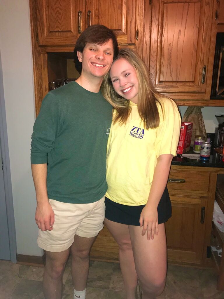 We started dating on September 21st (yes, September by Earth, Wind, and Fire is definitely our song) and spent the majority of college taking turns visiting each other on the weekends. Not-so-fun fact: we are STILL doing long distance!