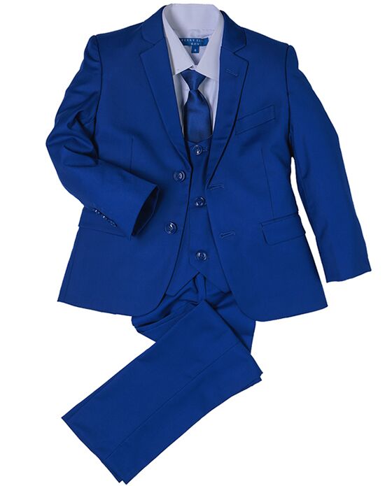 Noah Perry Ellis Kids Royal Blue Suit (5-Piece Set) –