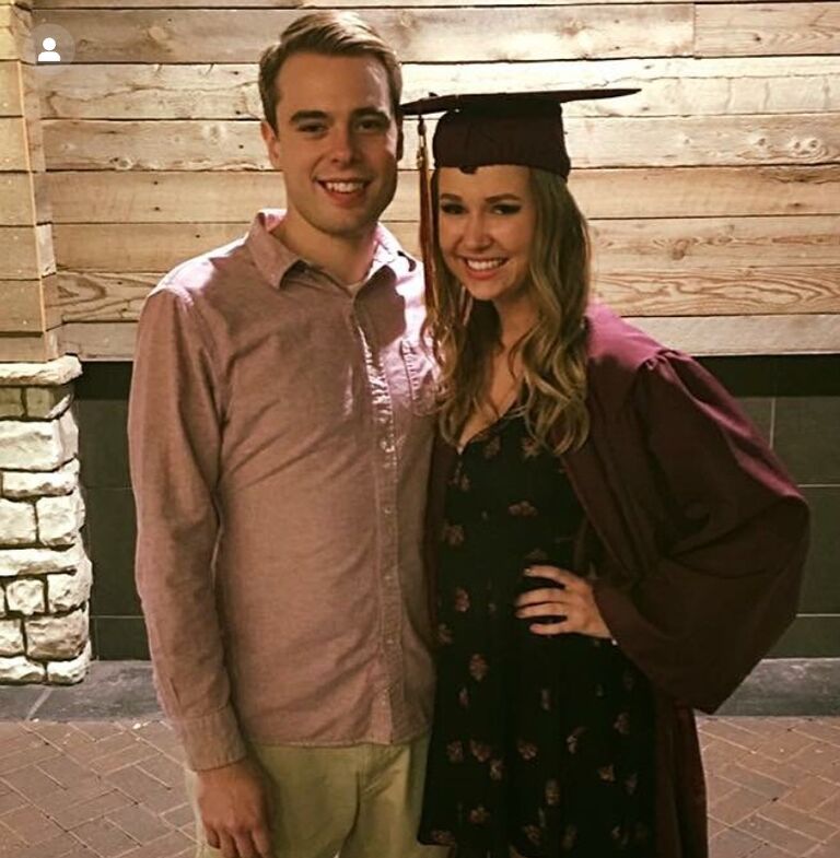 Celebrating my graduation!
