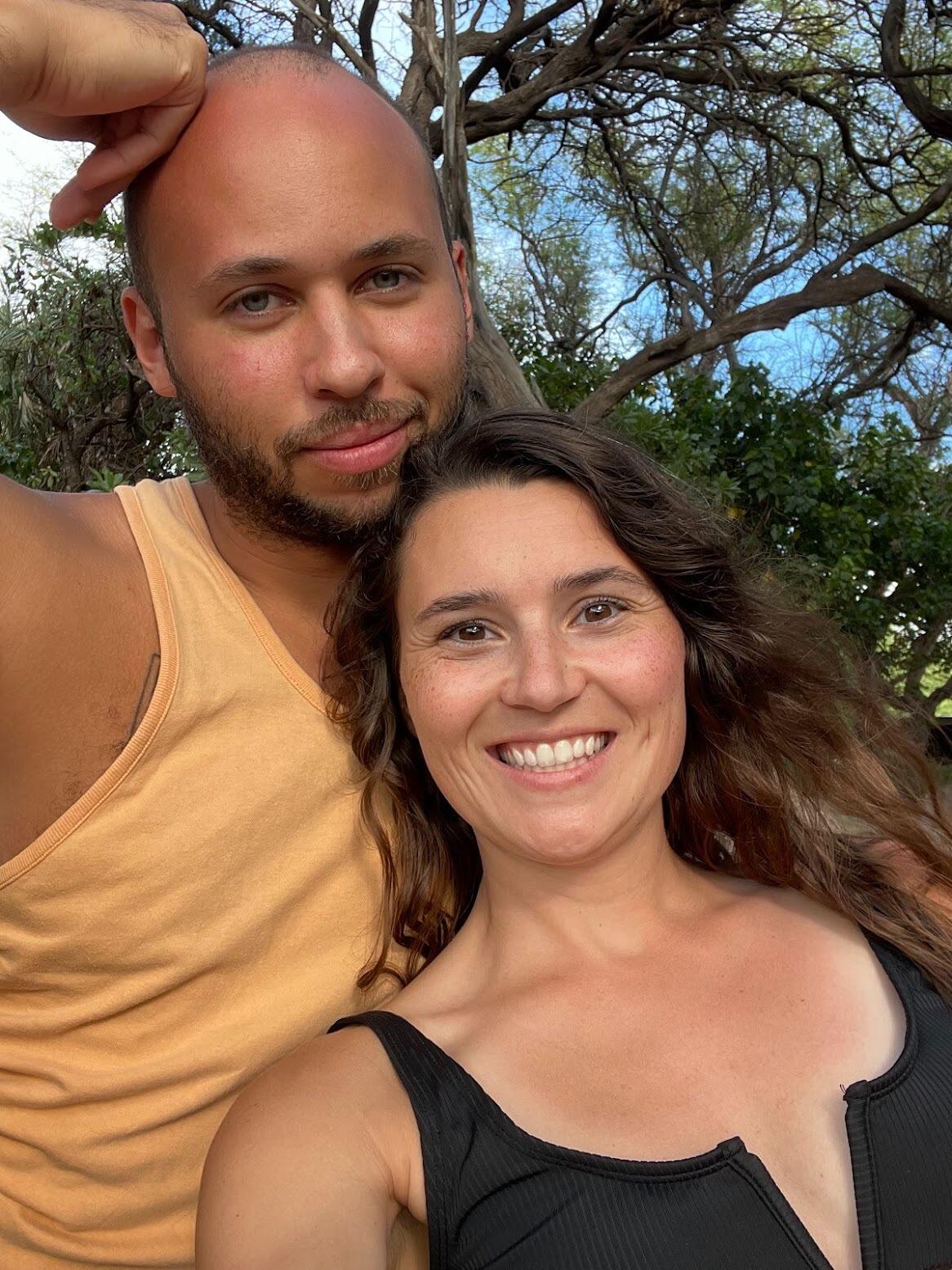 They spent the first month in Hawaii exploring the island before Alexis started her new job at Hawaiian Rehabilitation Services. 