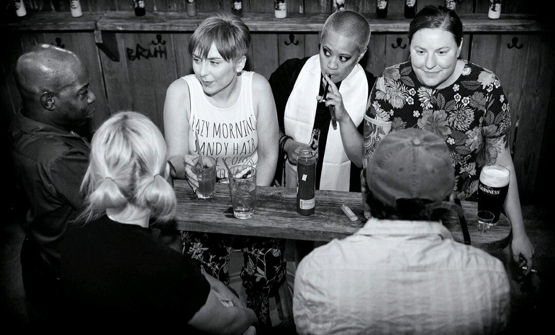 The night we first met,  I was dressed as a priest in August.