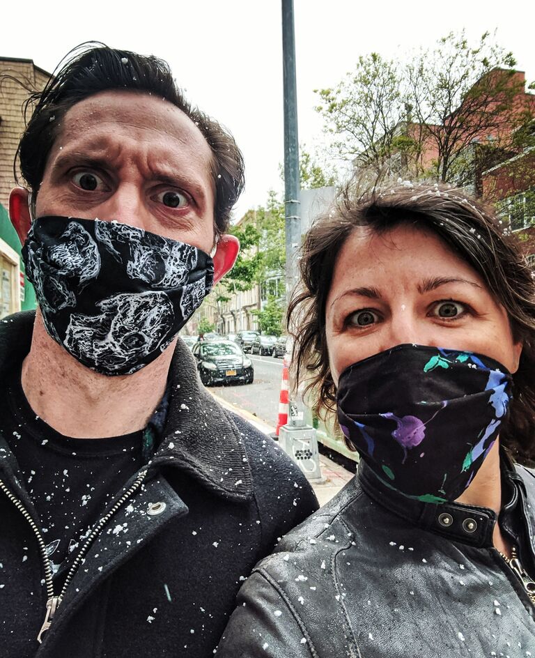 Six months in, we are going strong, and COVID strikes! We move in together mid-pandemic.