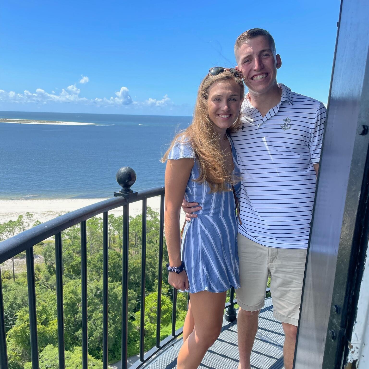 Within a month, Courtney was introduced to Pensacola, her favorite of Drew’s duty stations thus far.