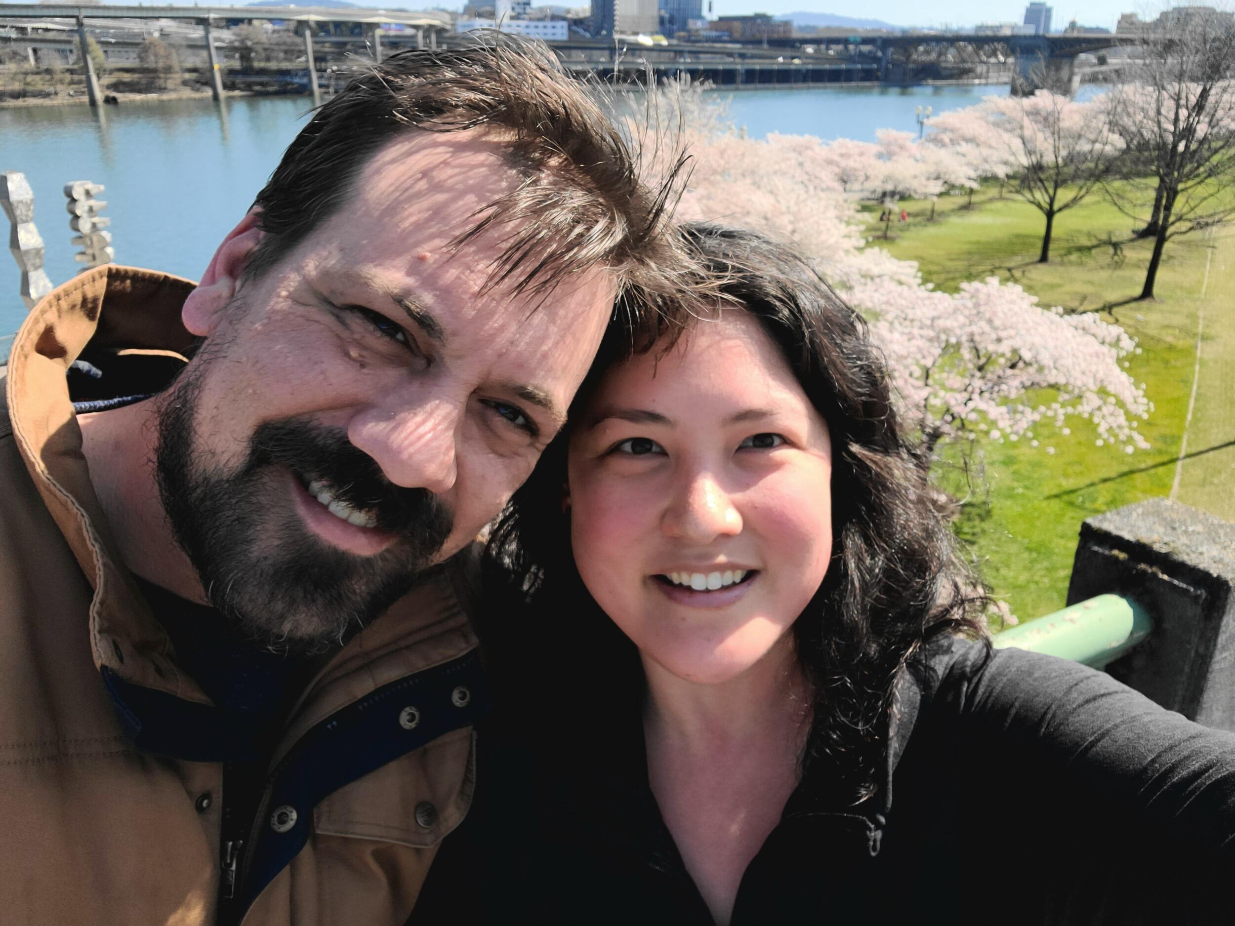 Shortly after the pandemic hits, long urban walks become a common pastime. We decide around this time to move in together.