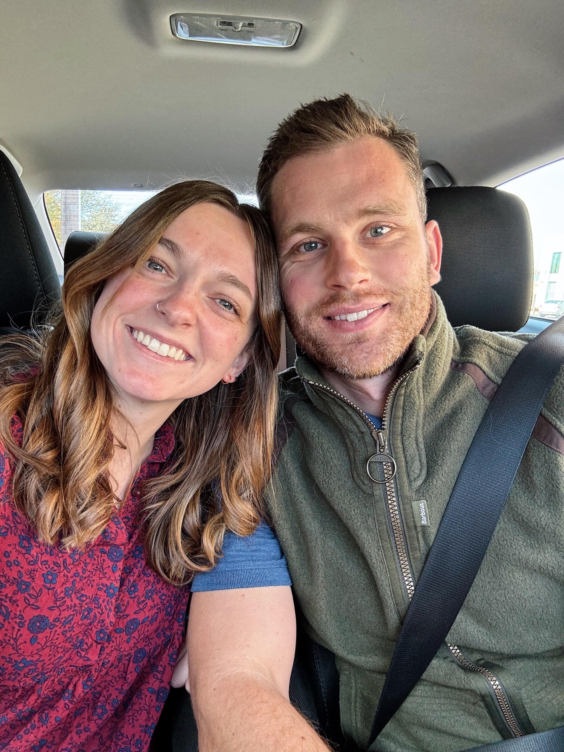 This is the photo we used to tell the world that we were a couple 
