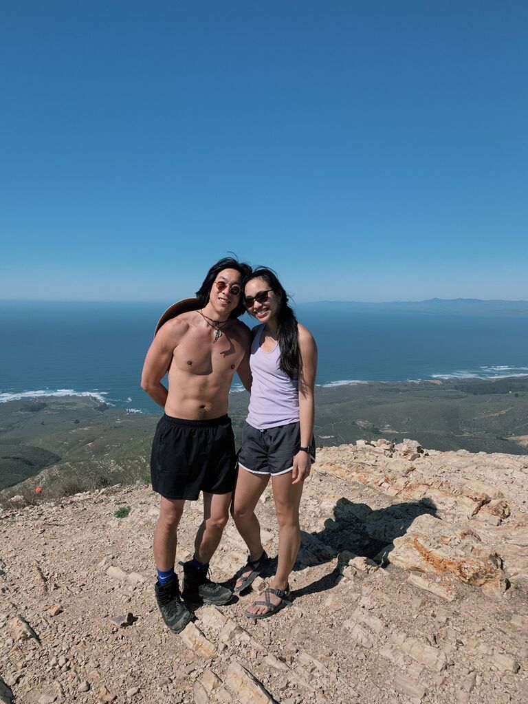 First trip together! Hiking in SLO.
