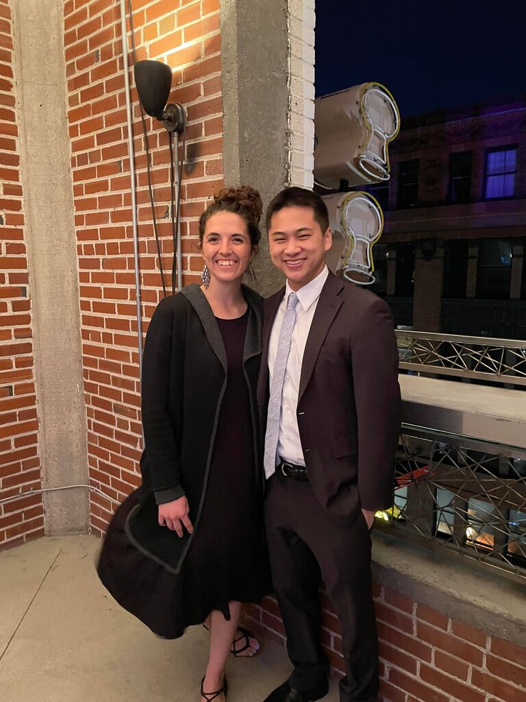 First visit back to STL! Med Ball! So awesome to be in person. And wow do we love to DANCE!