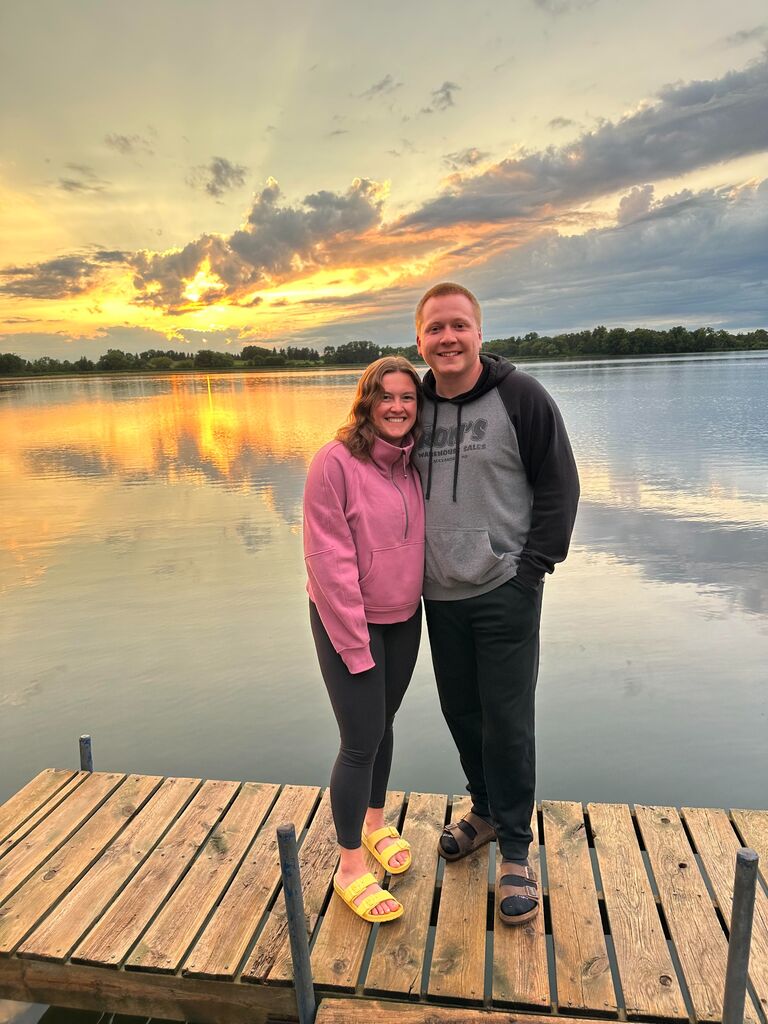 Life for Allie and Hunter was settling down as Hunter was going on a year at his job and Allie had wrapped up her 3rd year as a fourth grade teacher. 
