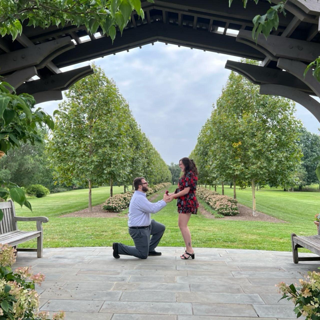 With a proposal and surprise engagement party, it's official - we're getting married!
