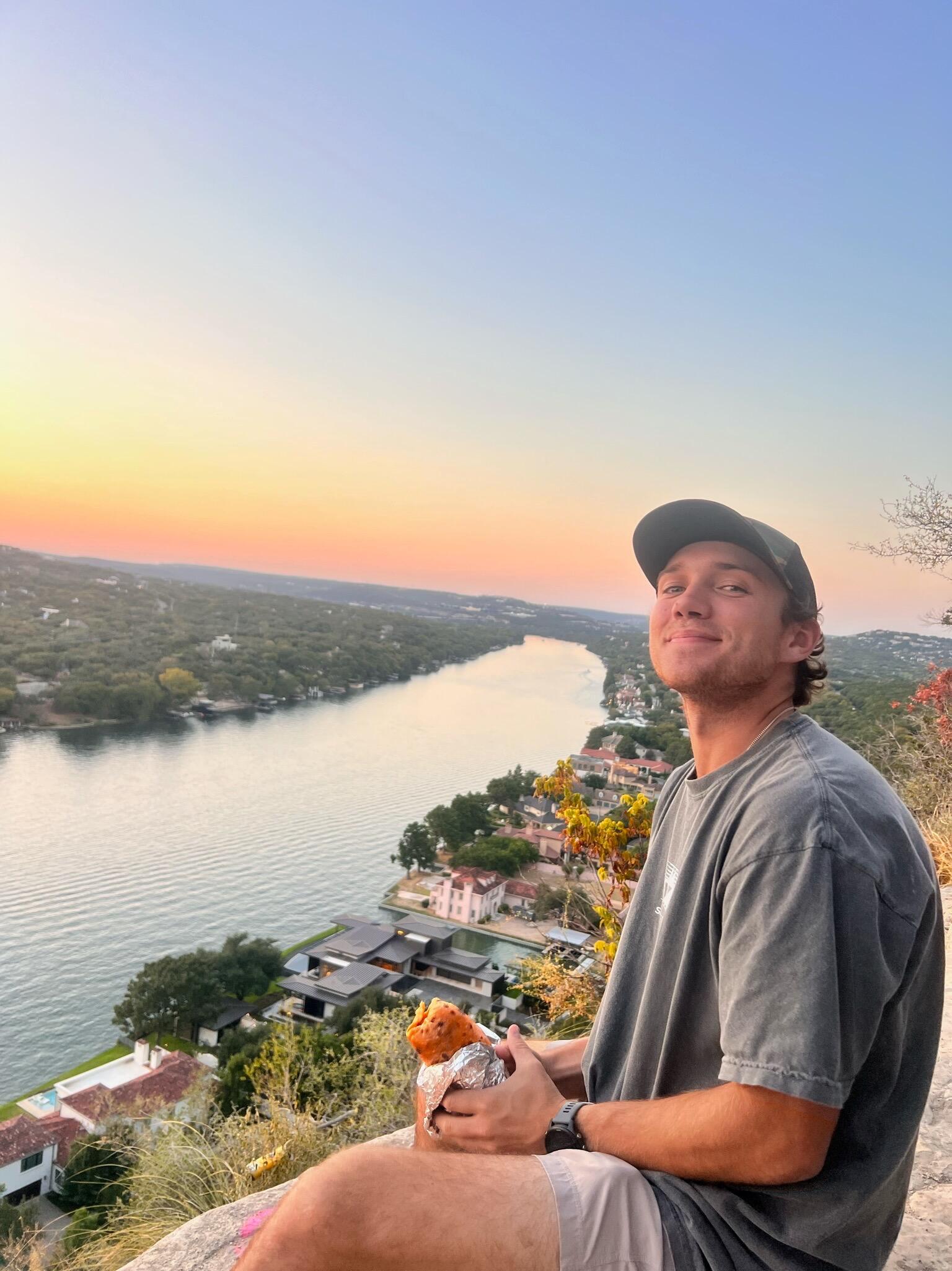 A little bit of Cabo Bob's at the best view in ATX!