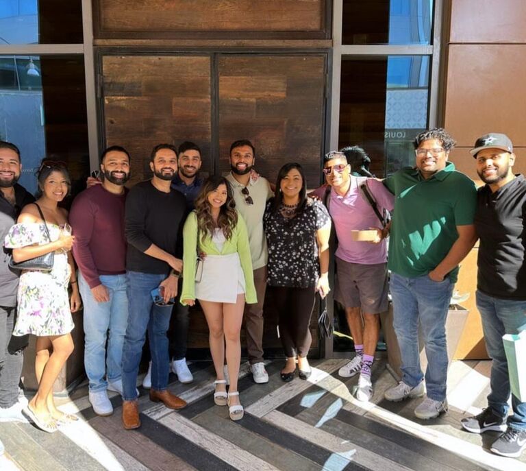 More of Chris' side of the family in Dallas.
