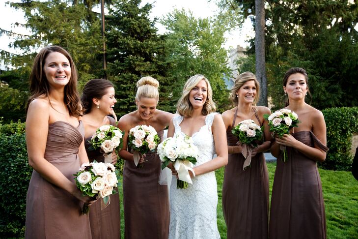 truffle bridesmaid dresses