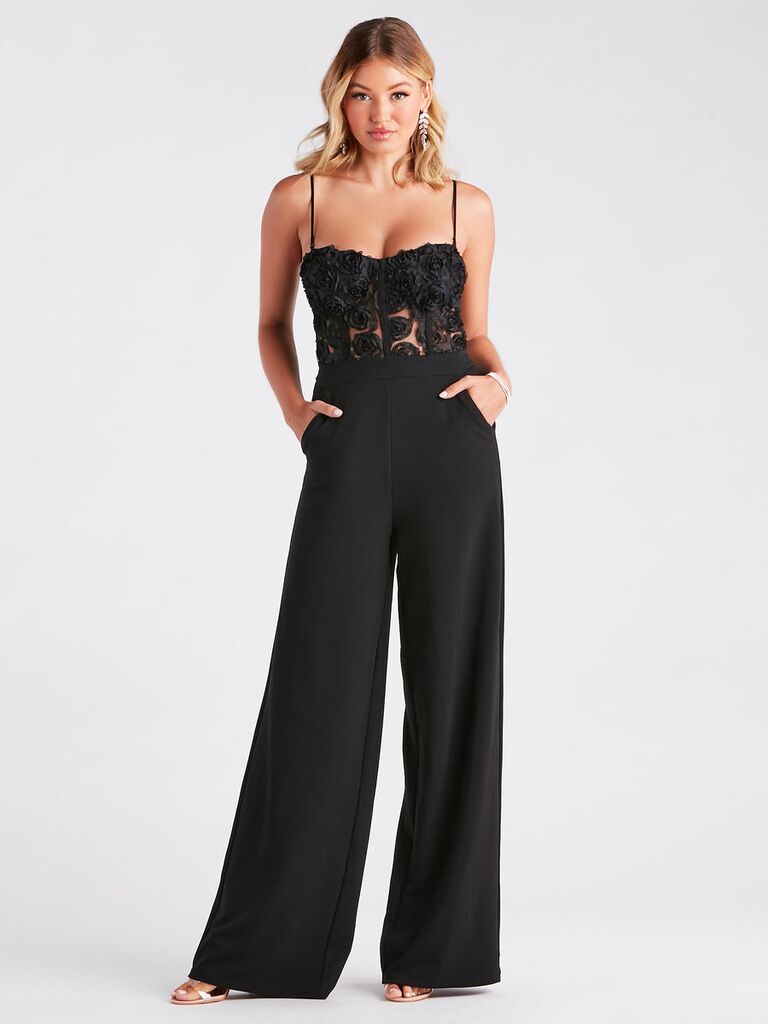 Jumpsuit for rehearsal dinner on sale